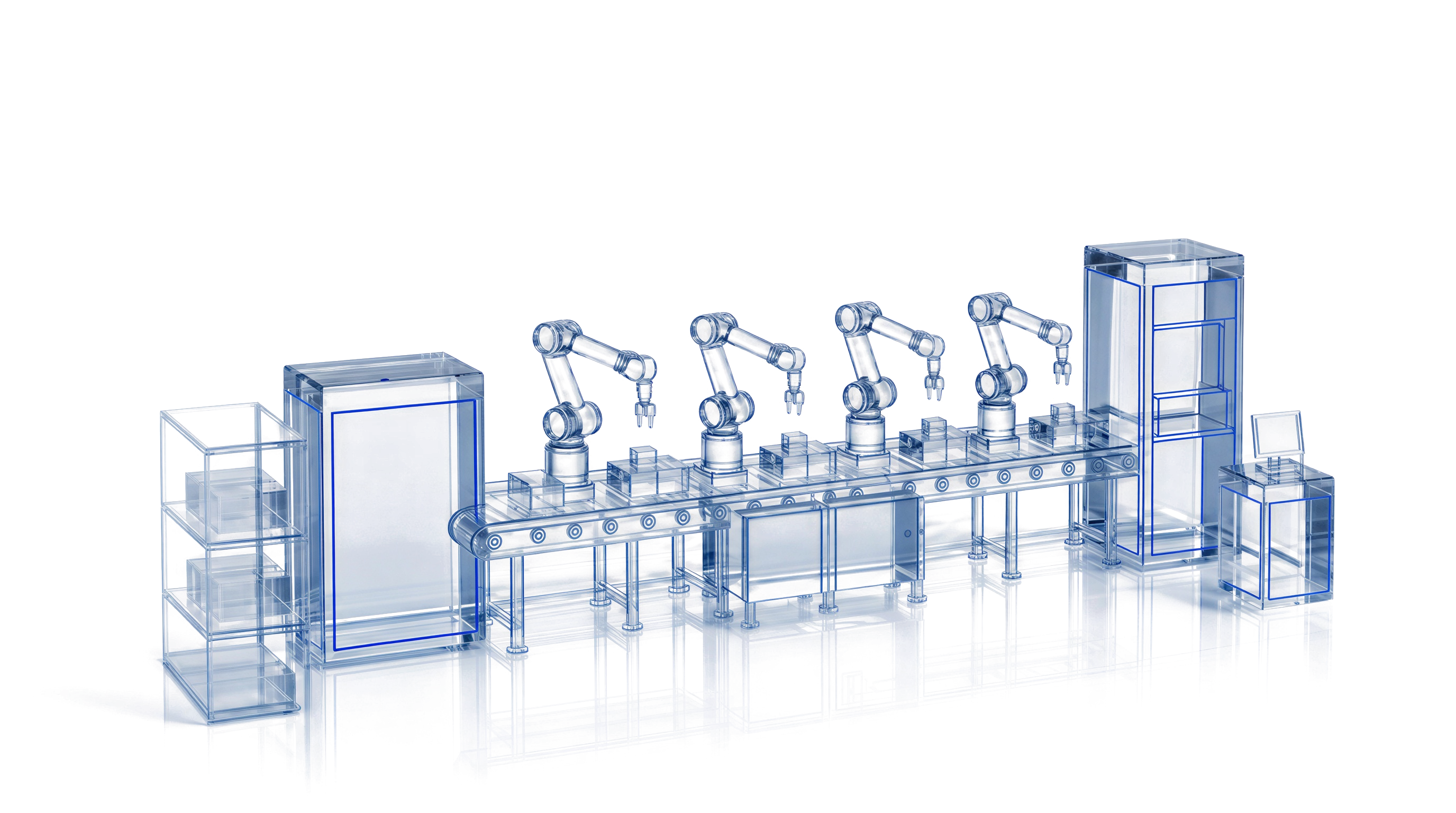 Linea di produzione industriale